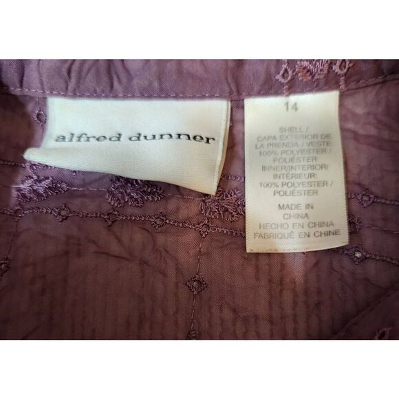 Alfred Dunner 2 piece button-up top - Picture 6 of 12